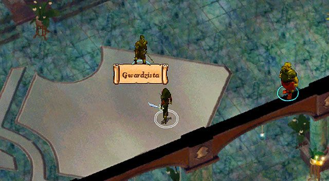 W głównym holu zaczepi Cię jeden z gwardzistów - Rozkazy od księcia Eltana | Rozdział 5 - zadania główne | Solucja Baldurs Gate - Baldurs Gate: Enhanced Edition - poradnik do gry