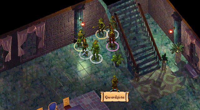 Wejdź na drugie piętro, gdzie po raz kolejny zaczepi Cię jeden z gwardzistów - Rozkazy od księcia Eltana | Rozdział 5 - zadania główne | Solucja Baldurs Gate - Baldurs Gate: Enhanced Edition - poradnik do gry