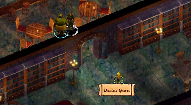 Na trzecim piętrze, Destus Gorn pomyli Cię z kimś innym - Rozkazy od księcia Eltana | Rozdział 5 - zadania główne | Solucja Baldurs Gate - Baldurs Gate: Enhanced Edition - poradnik do gry