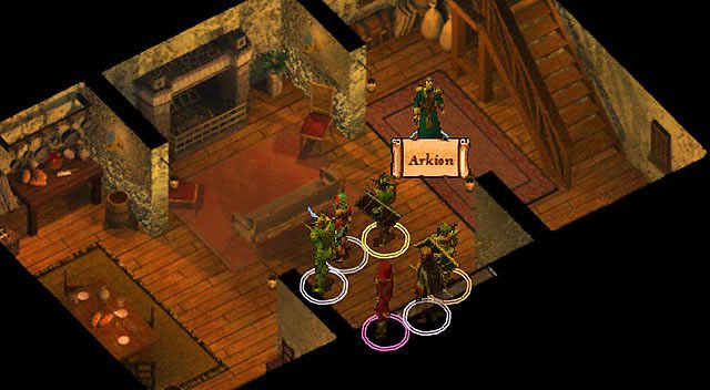 Arkiona odnajdziesz w tej samej części miasta, w domu [4] - Arkion i Nemphre | Rozdział 5 - zadania poboczne | Solucja Baldurs Gate - Baldurs Gate: Enhanced Edition - poradnik do gry