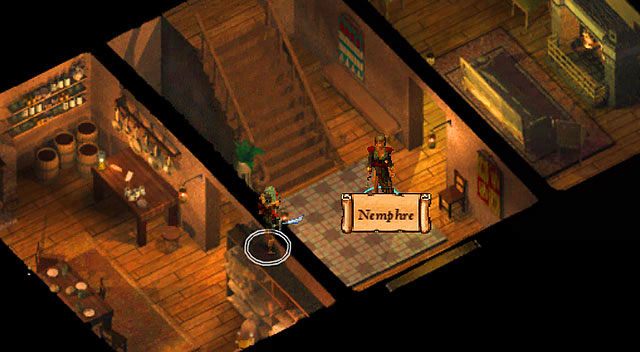 W domu [2] mieszka Nemphre, druga nekromantka o której wspominał Ordulinian - Arkion i Nemphre | Rozdział 5 - zadania poboczne | Solucja Baldurs Gate - Baldurs Gate: Enhanced Edition - poradnik do gry