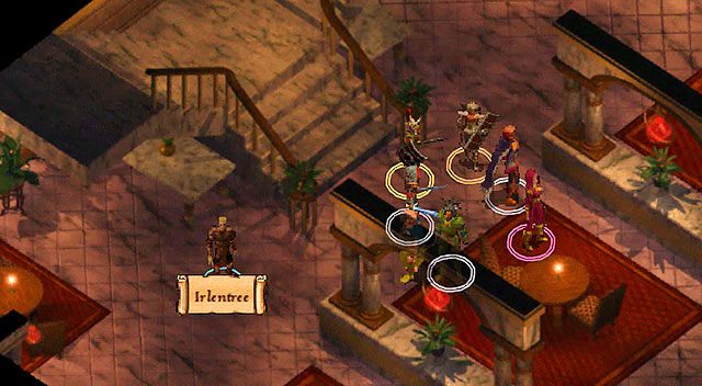 Wejdź do budynku Ligi Kupieckiej i porozmawiaj z Irlentee, który zaprosi cię na obchody rocznicy na drugim piętrze - Dochodzenie w siedzibie Ligi Kupieckiej | Rozdział 5 - zadania poboczne - Baldurs Gate: Enhanced Edition - poradnik do gry