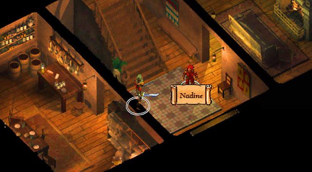 Wejdź do domu Nadine [4] i porozmawiaj z kobietą - Nadine i Euric | Rozdział 5 - zadania poboczne | Solucja Baldurs Gate - Baldurs Gate: Enhanced Edition - poradnik do gry