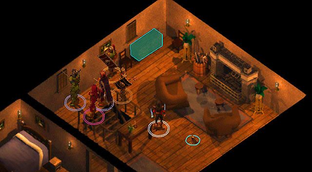 Wejdź na pierwsze piętro i przeszukaj podświetloną skrzynię, w której znajdziesz pierścień - Rękawice Noralee; Kotek Petrine | Rozdział 5 - zadania poboczne | Baldurs Gate - Baldurs Gate: Enhanced Edition - poradnik do gry