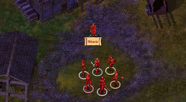 Na farmie poza murami Wrót Baldura spotkasz Wenrica [A], który poprosi cię o pomoc w ubiciu zombich, które panoszą się po farmie - Zniewolona nimfa; Plaga zombie | Rozdział 5 - zadania poboczne | Baldurs Gate - Baldurs Gate: Enhanced Edition - poradnik do gry