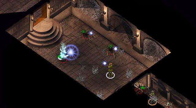 Udając się do krypty [4], trafisz na hordę pająków przenikających - Morderstwo | Rozdział 6 - zadania główne | Solucja Baldurs Gate - Baldurs Gate: Enhanced Edition - poradnik do gry