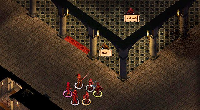 Na tym poziomie każdy, kogo spotkasz to sobowtórniaki, więc czeka Cię sporo walki - Morderstwo | Rozdział 6 - zadania główne | Solucja Baldurs Gate - Baldurs Gate: Enhanced Edition - poradnik do gry