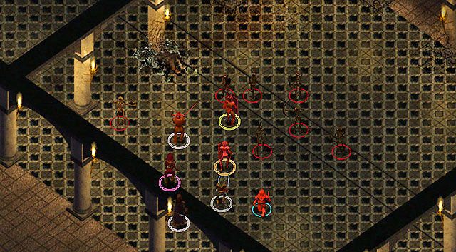 Poza sobowtórniakami, katakumby zamieszkują również liczne zastępy szkieletów, których pokonanie nie powinno sprawić Ci zbyt wiele kłopotów - Morderstwo | Rozdział 6 - zadania główne | Solucja Baldurs Gate - Baldurs Gate: Enhanced Edition - poradnik do gry