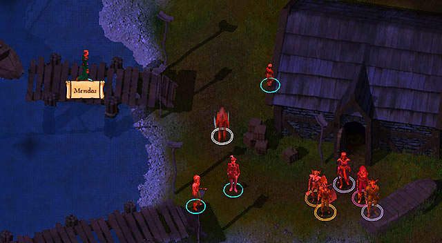 Po powrocie do wioski, oddaj mapy morskie Mendasowi, który wręczy Ci 2000sz nagrody i poprosi o spotkanie w dokach [2], kiedy będziesz gotowy do rejsu - Tajemnicza Wyspa (1) | Opowieści z Wybrzeża Mieczy | Solucja Baldurs Gate - Baldurs Gate: Enhanced Edition - poradnik do gry
