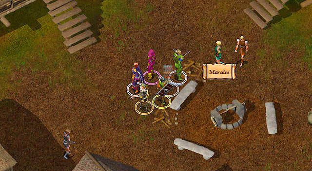 Po wyjściu z Domu Przywódcy, porozmawiaj z Maralee [C], której dziecko porwały łakowilki - Tajemnicza Wyspa (1) | Opowieści z Wybrzeża Mieczy | Solucja Baldurs Gate - Baldurs Gate: Enhanced Edition - poradnik do gry