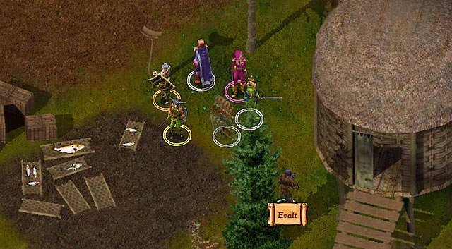 Następnie odszukaj Evalta [A] - Tajemnicza Wyspa (1) | Opowieści z Wybrzeża Mieczy | Solucja Baldurs Gate - Baldurs Gate: Enhanced Edition - poradnik do gry