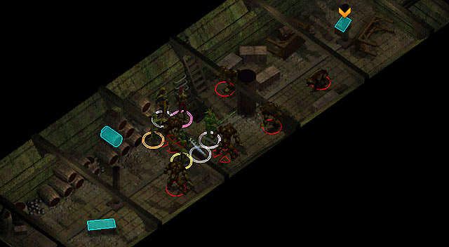 Na drugim pokładzie spotkasz się z podobnym zestawem przeciwników - Tajemnicza Wyspa (1) | Opowieści z Wybrzeża Mieczy | Solucja Baldurs Gate - Baldurs Gate: Enhanced Edition - poradnik do gry