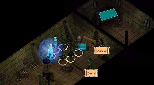 Na czwartym pokładzie spotkasz Karouga, przywódcę łakowilków i większego łakowilka zarazem - Tajemnicza Wyspa (1) | Opowieści z Wybrzeża Mieczy | Solucja Baldurs Gate - Baldurs Gate: Enhanced Edition - poradnik do gry