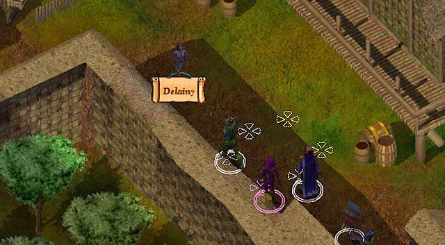 Jeśli byłeś miły dla Delainy (odzyskałeś płaszcz i wręczyłeś kwiaty), ona również będzie chciała Ci pomóc - Tajemnicza Wyspa (2) | Opowieści z Wybrzeża Mieczy | Solucja Baldurs Gate - Baldurs Gate: Enhanced Edition - poradnik do gry