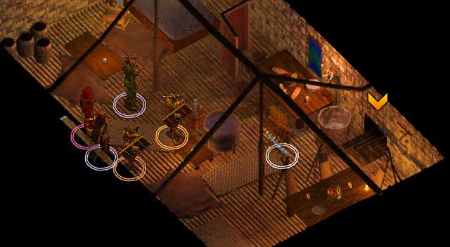 Wejdź do dużego domu [2], a znajdziesz w nim niewidzialne do tej pory przejście do Jaskiń Wilkołaków, które są jedyną drogą ucieczki - Tajemnicza Wyspa (2) | Opowieści z Wybrzeża Mieczy | Solucja Baldurs Gate - Baldurs Gate: Enhanced Edition - poradnik do gry