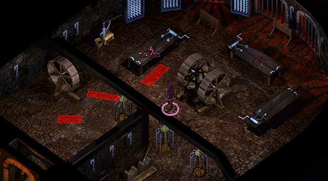 Przejdź do sali tortur [7] i rozbrój wszystkie znajdujące się w niej pułapki, aby reszta drużyny mogła spokojnie tędy przejść - Wieża Durlaga- Labirynt Durlaga (poziom 1-2) | Opowieści z Wybrzeża Mieczy - Baldurs Gate: Enhanced Edition - poradnik do gry