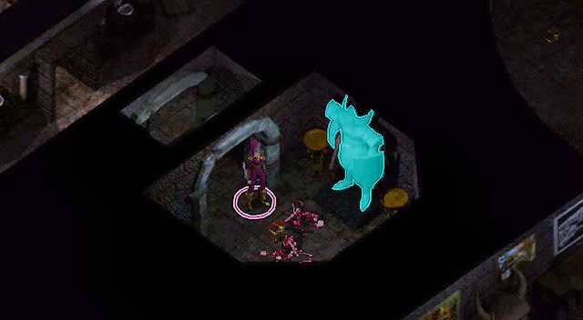 Wejdź do małej komnaty [9], sąsiadującej z salą urn i zabierz z posągu Kamień strażniczy poziomu 2 - Wieża Durlaga- Labirynt Durlaga (poziom 1-2) | Opowieści z Wybrzeża Mieczy - Baldurs Gate: Enhanced Edition - poradnik do gry