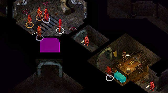 Przejdź do fałszywego zejścia na trzeci poziom [10] - Wieża Durlaga- Labirynt Durlaga (poziom 1-2) | Opowieści z Wybrzeża Mieczy - Baldurs Gate: Enhanced Edition - poradnik do gry