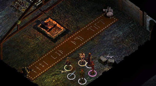 Przechodząc przez pomieszczenie [6], uważaj, aby nie stawać na dywanie, który stanowi jedną wielką pułapkę, której nie da się wykryć ani rozbroić (choć tak naprawdę można przejść obejść ją bokiem, trzymając się blisko południowej ściany) - Wieża Durlaga- Labirynt Durlaga (poziom 2-4), Broda Ulgotha | Opowieści z Wybrzeża Mieczy - Baldurs Gate: Enhanced Edition - poradnik do gry