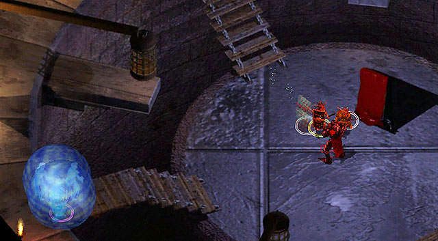 Zanim wejdziesz na środkową płytę areny, solidnie przygotuj swoją drużynę do walki, wszelkimi dostepnymi czarami obronnymi i wzmacniającymi - Wieża Durlaga- Labirynt Durlaga (poziom 2-4), Broda Ulgotha | Opowieści z Wybrzeża Mieczy - Baldurs Gate: Enhanced Edition - poradnik do gry