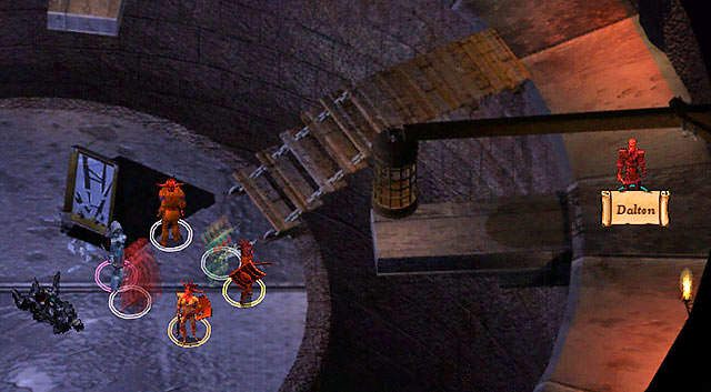 We wschodniej części areny znajdziesz Daltona, syna Therelli, która Cie tutaj po niego przysłała - Wieża Durlaga- Labirynt Durlaga (poziom 2-4), Broda Ulgotha | Opowieści z Wybrzeża Mieczy - Baldurs Gate: Enhanced Edition - poradnik do gry