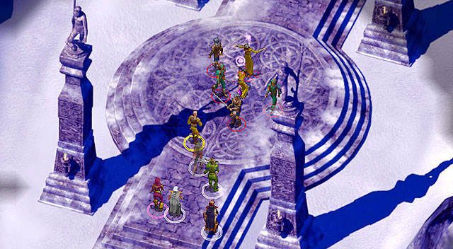 Ośnieżonymi schodami udaj się w stronę Świątyni Shar [4] - Rasaad | Postacie i zadania z Enhanced Edition | Solucja Baldurs Gate - Baldurs Gate: Enhanced Edition - poradnik do gry