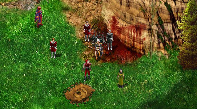 Nieco dalej na wschód znajdziesz wspomnianą Kryll [A] - Dorn Il-Khan | Postacie i zadania z Enhanced Edition | Solucja Baldurs Gate - Baldurs Gate: Enhanced Edition - poradnik do gry