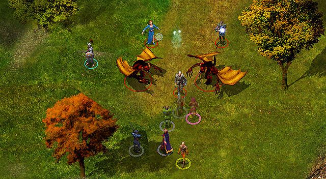 Od razu po wejściu do tej lokacji [1], Dorn rozpocznie z Tobą rozmowę - Dorn Il-Khan | Postacie i zadania z Enhanced Edition | Solucja Baldurs Gate - Baldurs Gate: Enhanced Edition - poradnik do gry