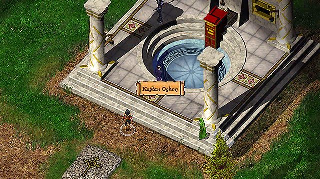 W Świątyni Oghmy [4] możesz zakupić mikstury uzdrawiania etc - Prolog - zadanie główne - Odszukaj Goriona | Prolog Baldurs Gate - Baldurs Gate: Enhanced Edition - poradnik do gry