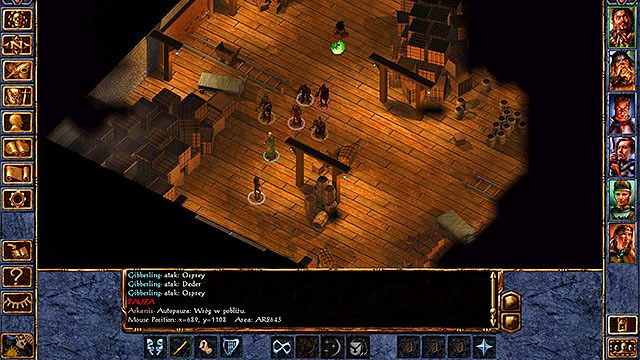 W środku zaczepi Cię Obe, iluzjonista, który zajmie się przywoływaniem potworów, które posłużą za worki treningowe - Prolog - zadanie główne - Odszukaj Goriona | Prolog Baldurs Gate - Baldurs Gate: Enhanced Edition - poradnik do gry