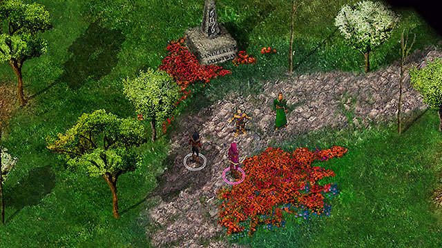 Po rozmowie z podróżnym, rusz szlakiem w dalsza drogę - Droga do gospody Pod Pomocną Dłonią | Rozdział 1 - zadania główne - Baldurs Gate: Enhanced Edition - poradnik do gry