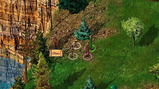 Obok klifu na zachodzie spotkasz Chasea [C], który chce skończyć ze swoim życiem, ale cokolwiek mu nie powiesz, zrezygnuje ze swoich zamiarów - Droga do gospody Pod Pomocną Dłonią | Rozdział 1 - zadania główne - Baldurs Gate: Enhanced Edition - poradnik do gry