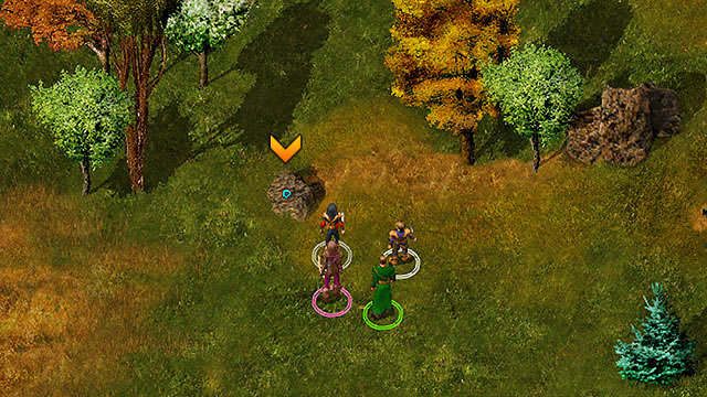 Udaj się traktem na północ i przy kamiennym drogowskazie wejdź w las - Droga do gospody Pod Pomocną Dłonią | Rozdział 1 - zadania główne - Baldurs Gate: Enhanced Edition - poradnik do gry
