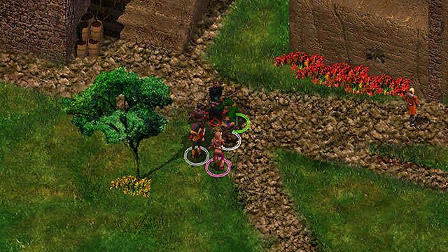 Po zebraniu skarbu, skieruj się w stronę Gospody [2] - Droga do gospody Pod Pomocną Dłonią | Rozdział 1 - zadania główne - Baldurs Gate: Enhanced Edition - poradnik do gry