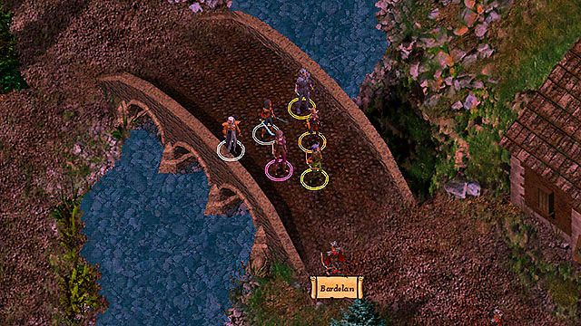 Od razu po wejściu do Nashkel zatrzyma Cię amnijski żołnierz Bardolan [A] - Rozmowa z burmistrzem Nashkel | Rozdział 2 - zadania główne - Baldurs Gate: Enhanced Edition - poradnik do gry