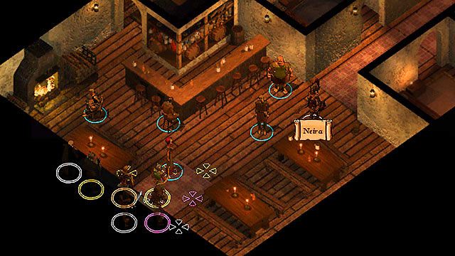 Wejdź do Gospody [1], a już w progu przywita Cię Neira, łowca nagród - Rozmowa z burmistrzem Nashkel | Rozdział 2 - zadania główne - Baldurs Gate: Enhanced Edition - poradnik do gry