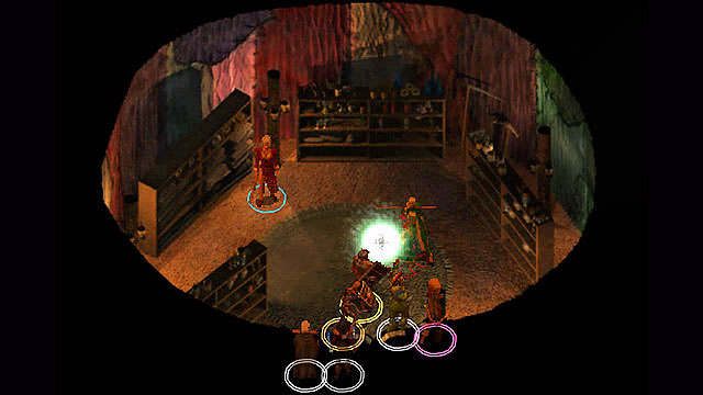 W namiocie [3] spotkasz Zordala, maga, który przekonany jest, że stojąca obok Bentha jest czarownicą, którą należy zabić - Wizyta w kopalni Nashkel | Rozdział 2 - zadania główne | Solucja Baldurs Gate - Baldurs Gate: Enhanced Edition - poradnik do gry