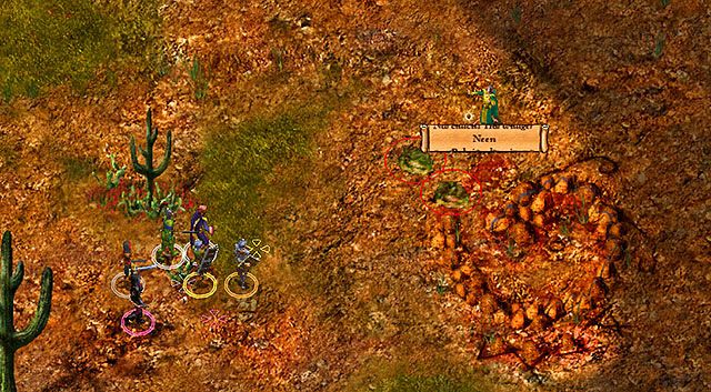 Ciekawostką w tej lokacji jest spotkanie z Narcilliusem [B] - Powrót do Nashkel | Rozdział 3 - zadania główne | Solucja Baldurs Gate - Baldurs Gate: Enhanced Edition - poradnik do gry