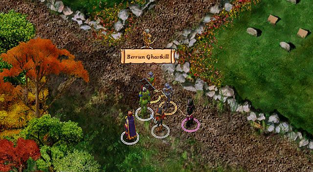 Po powrocie do miasta, porozmawiaj z burmistrzem [A] - Powrót do Nashkel | Rozdział 3 - zadania główne | Solucja Baldurs Gate - Baldurs Gate: Enhanced Edition - poradnik do gry