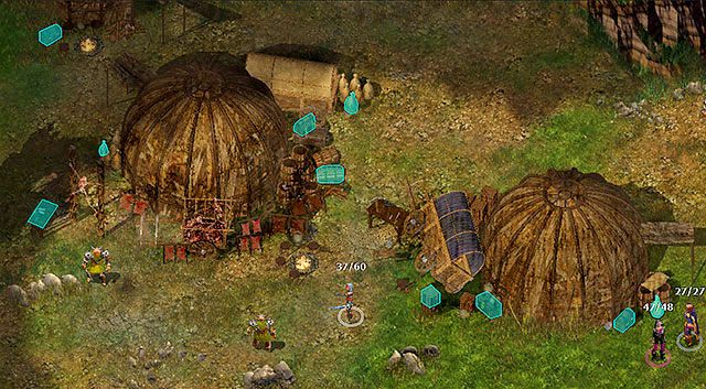 Od tej chwili możesz swobodnie poruszać się po obozie (poza głównym namiotem [3]) - Bandyci | Rozdział 3 - zadania główne | Solucja Baldurs Gate - Baldurs Gate: Enhanced Edition - poradnik do gry