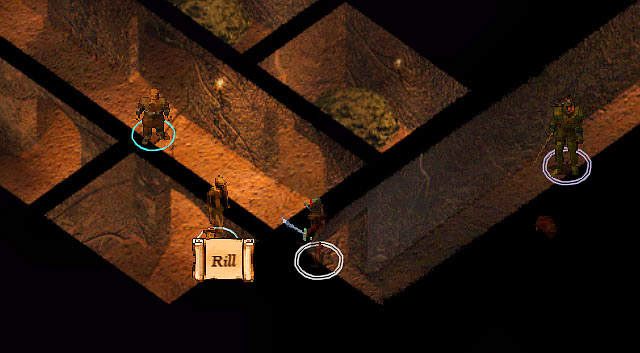 W celach, na końcu korytarza spotkasz górnika Rilla [B] - Sparaliżowanie kopalni w Kniei Otulisko | Rozdział 4 - zadania główne - Baldurs Gate: Enhanced Edition - poradnik do gry