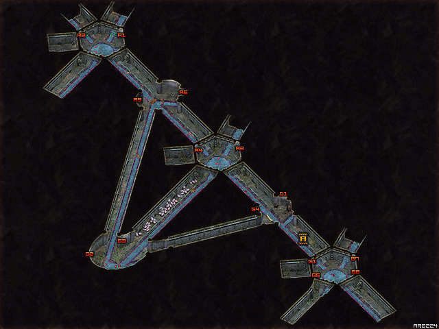 Dwóch najemników stoi niedaleko bramy budynku, więc trudno będzie ich ominąć - Sarevok rośnie w siłę | Rozdział 7 - zadania główne i poboczne | Baldurs Gate - Baldurs Gate: Enhanced Edition - poradnik do gry