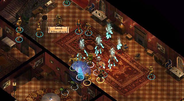 Nie opuszczając przedsionka, rzuć na drużynę wszystkie czary obronne i wzmacniające, które mogą pomóc Ci w nadchodzącej walce - Sarevok rośnie w siłę | Rozdział 7 - zadania główne i poboczne | Baldurs Gate - Baldurs Gate: Enhanced Edition - poradnik do gry