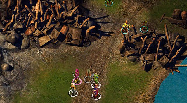 Po dotarciu do enklawy, wylądujesz w połudhiowo-zachodniej części mapy [1] - Neera | Postacie i zadania z Enhanced Edition | Solucja Baldurs Gate - Baldurs Gate: Enhanced Edition - poradnik do gry