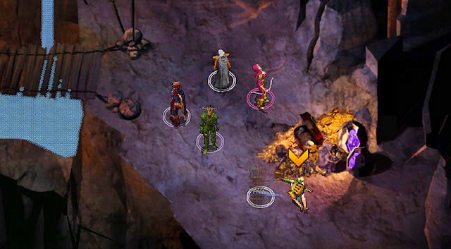 Po wejsciu do jaskini zatrzyma Cię inny goblin i rozpocznie się walka - Neera | Postacie i zadania z Enhanced Edition | Solucja Baldurs Gate - Baldurs Gate: Enhanced Edition - poradnik do gry