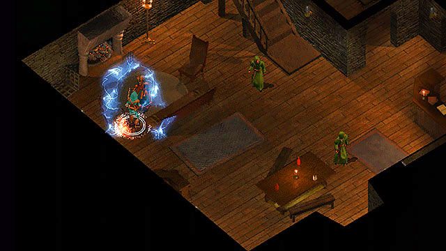 Po wręczeniu zwoju Firebeadowi, ten rzuci na Ciebie czar ochrony przed złem - Prolog - zadania poboczne | Prolog Baldurs Gate - Baldurs Gate: Enhanced Edition - poradnik do gry