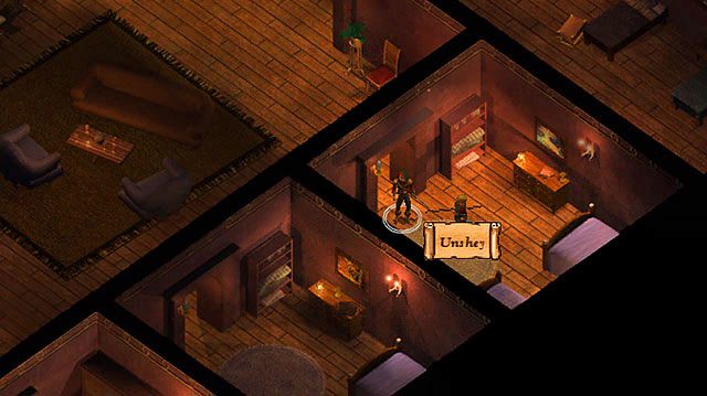 Na pierwszym piętrze gospody, w jednym z pokojów spotkasz Unshey, której ogrzy kolekcjoner pasów skradł - Samotny Ogr | Rozdział 1 - zadania poboczne | Solucja Baldurs Gate - Baldurs Gate: Enhanced Edition - poradnik do gry