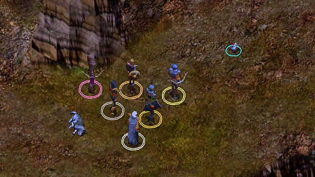 W tej samej lokacji, w której wykonywałeś już być może zadanie Bassilus Morderca, napotkasz dziwne widowisko (o którym być może wspomniał Ci już wcześniej człowiek w punkcie [A]) - Przywrócenie i przemiana Melicampa | Rozdział 1 - zadania poboczne - Baldurs Gate: Enhanced Edition - poradnik do gry