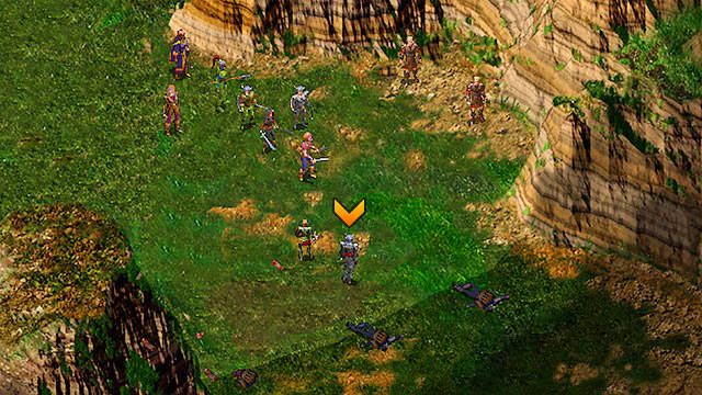 Po drodze do kopalni, podróż przerwie Ci scena, w której zostaniesz zatrzymany przez bandę elfów, dowodzoną przez Senjaka i Doroteę - Wizyta w kopalni Nashkel - Kopalnie Nashkel | Rozdział 2 - zadania główne - Baldurs Gate: Enhanced Edition - poradnik do gry