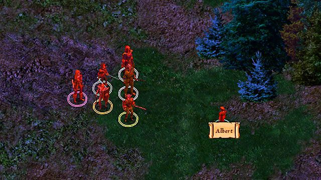 W punkcie [A] spotkasz chłopca imieniem Albert, który szuka swojego psa - Albert i jego pies | Rozdział 2 - zadania poboczne | Solucja Baldurs Gate - Baldurs Gate: Enhanced Edition - poradnik do gry